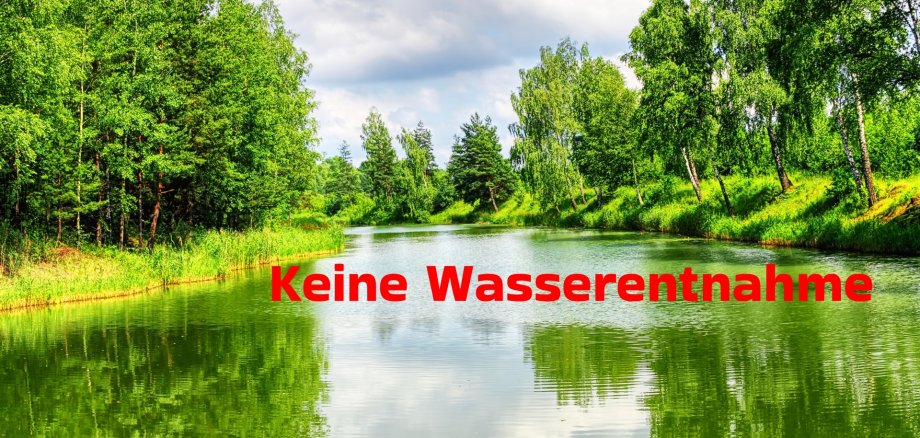 Fluss mit Ufer