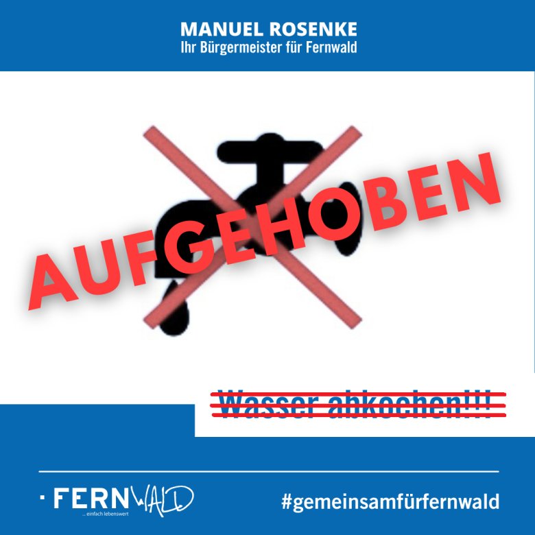 Wasser aufgehoben - 1