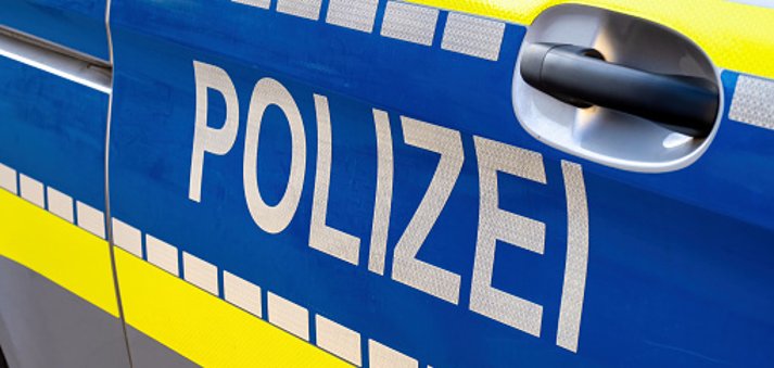 Schriftzug Polizei
