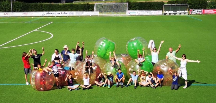 Bubble Balls Gruppenbild