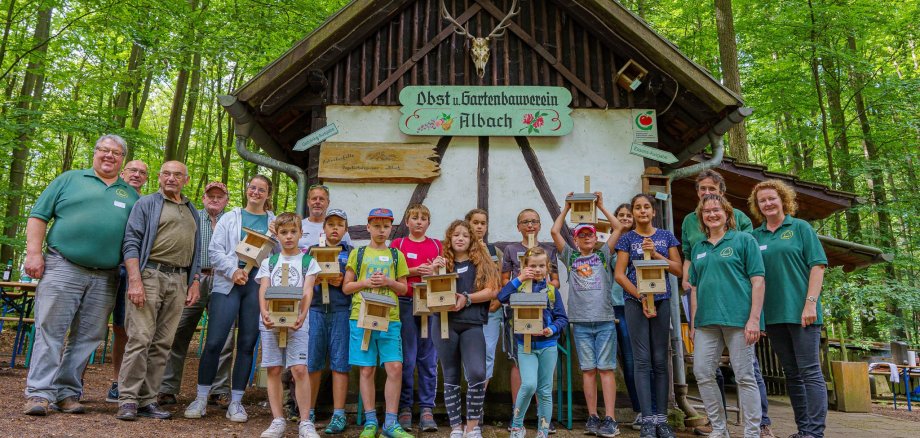 Gruppenbild mit OGV Albach