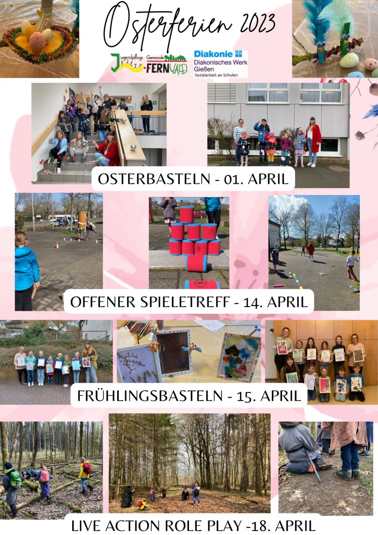 Bilder der Veranstaltungen in den Osterferien